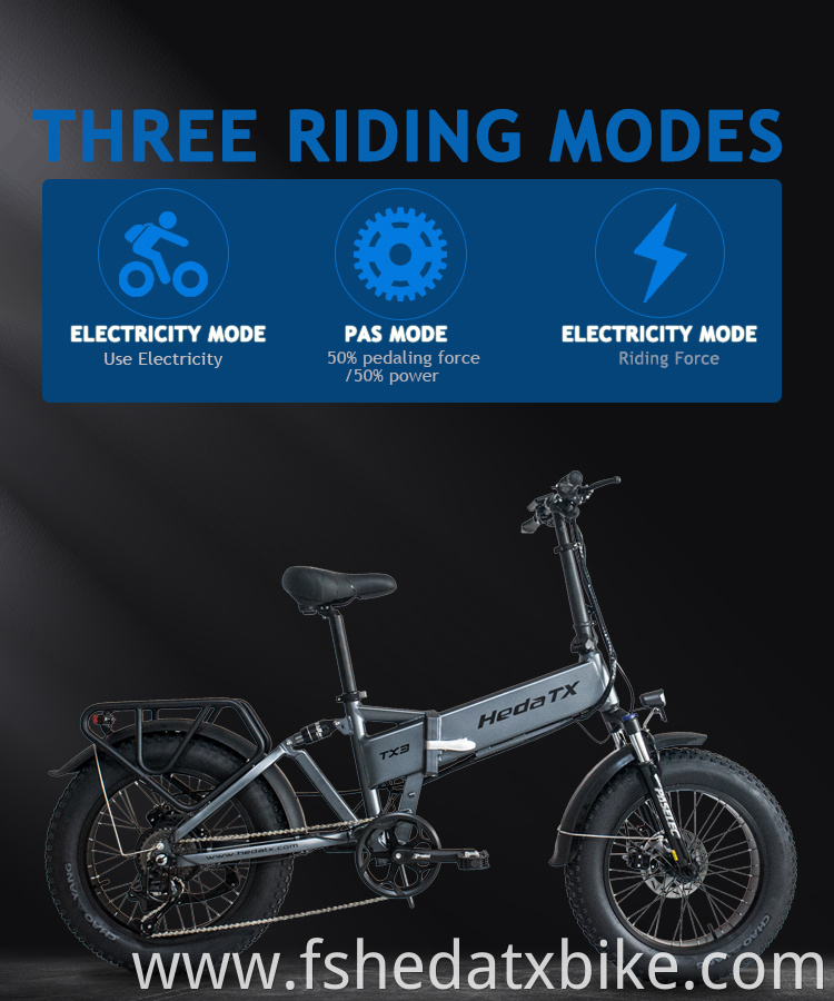 Convenient Fat Tire Electric Bike